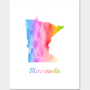 Minnesota Tie Dye Posters and Art